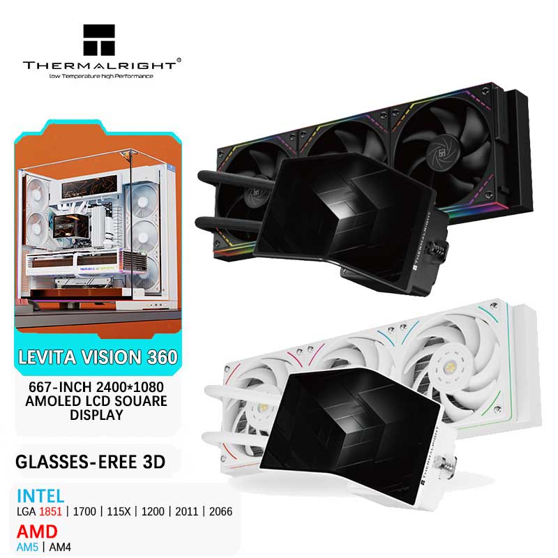 Thermalright LEVITA VISION 360 - Pc Gaming Liquid avaliação e preço