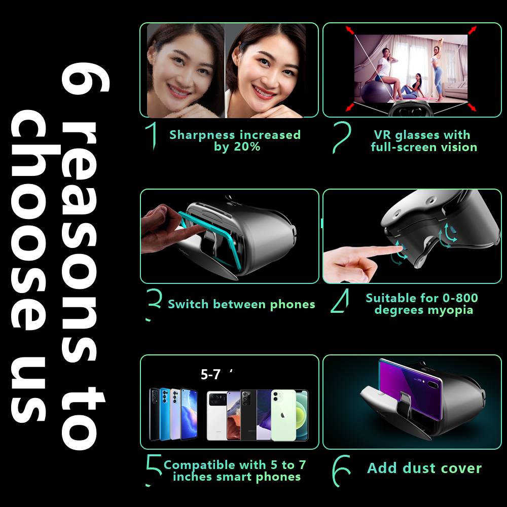 Óculos de realidade virtual 3d - Vr Headset Pc avaliação e preço
