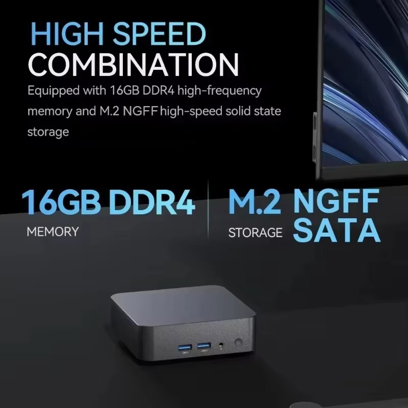 Mini PC portátil com processad - Pc Gaming Intel avaliação e preço