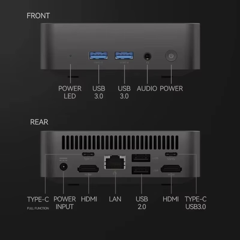 Mini PC portátil com processad - Pc Gaming Intel avaliação e preço