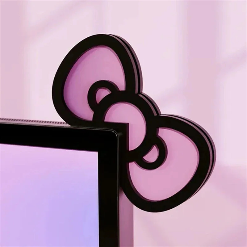 Kawaii rosa acrílico arco moni - Pc Gaming Pink avaliação e preço