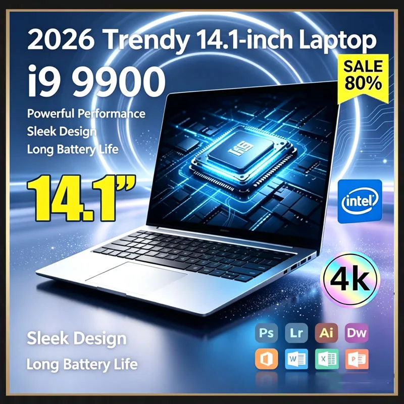 Notebook ultrafino de 14,1